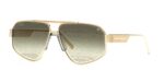 Philipp Plein Men's PLEIN ROCK SUPERHERO SPP106M Gold/Green Gradient Sunglasses