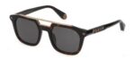 Philipp Plein Men's PLEIN TRAVELLER SPP001M Shiny Havana - Gold Marble/Brown Gradient Sunglasses