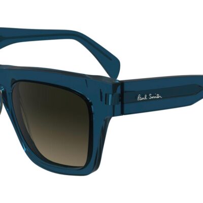 Paul Smith Men's PS24602S KRAMER Transparent Blue/ Brown Shaded Sunglasses