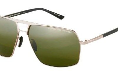Porsche Design Men's P'8930 Palladium/Green Suncontr+Ar Xtrem Sunglasses