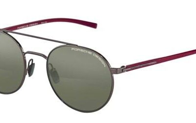 Porsche Design Men's P'8932 Grey Red/Olive Blue Sunglasses