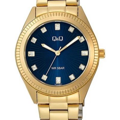 Q&q Women's 36mm Ss Ip Gold Watch (Q01C-004PY)