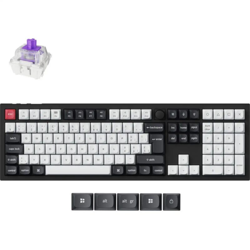 Q6H-M1_Keychron-Q6-HE-QMK-Full-size-Wireless-Custom-Mechanical-Keyboard-Nebula-Switch-–-Carbon-Black_wr_01a Keychron Q6 HE QMK Full-size Wireless Custom Mechanical Keyboard (Nebula Switch) – Carbon Black (Q6H-M1)