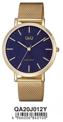 Q&q Unisex 39mm Metal Watch (QA20J012Y) Q&q Unisex 39mm Metal Watch (QA20J012Y)