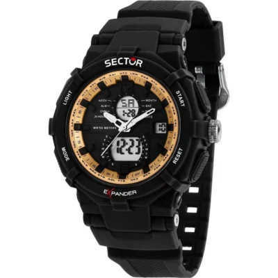 Sector No Limits Men's 50mm Silicone Watch (R3251296004)
