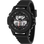 Sector Ex-48 Silicone Strap Black Dial Quartz R3251302001 Men's Watch