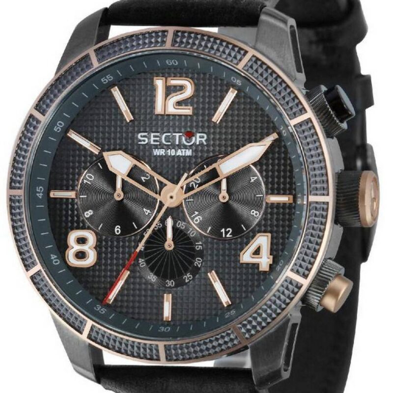 Sector Men's Chronograph 45mm Stainless Steel Watch (R3251575013)