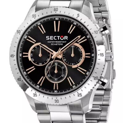 Sector Men's 45mm Stainless Steel Watch (R3253578028)