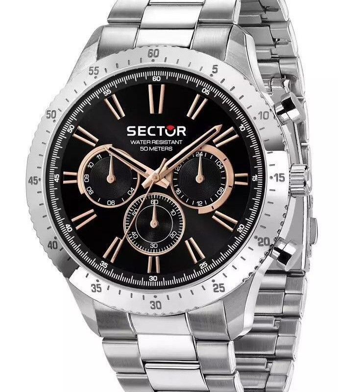 Sector Men's 45mm Stainless Steel Watch (R3253578028)