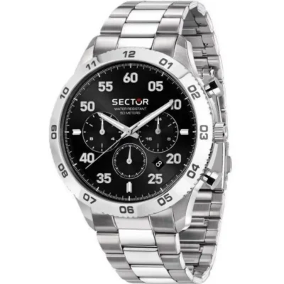 Sector No Limits Men's 45mm Stainless Steel Watch (R3253578032)