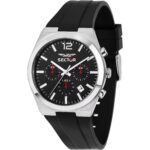 Sector C300 Chronograph Plastic Strap Silver Dial Quartz R3271301001 Men's Watch