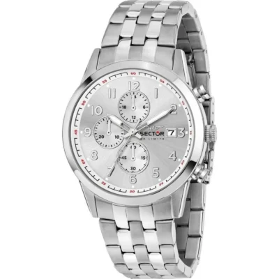 Sector No Limits Men's Chronograph 42mm Stainless Steel Watch (R3273617008)