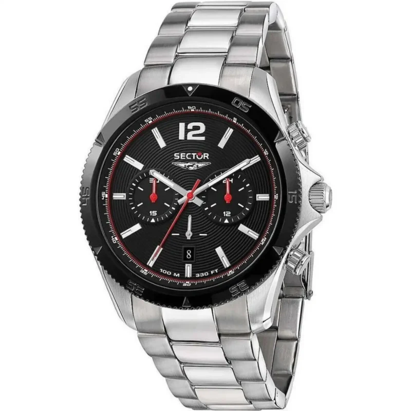 Sector No Limits Men's Chronograph 45mm Stainless Steel Watch (R3273631004) Sector No Limits Men's Chronograph 45mm Stainless Steel Watch (R3273631004)