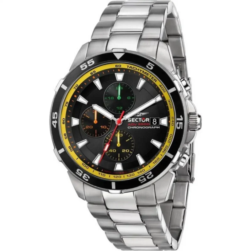 Sector No Limits Men's Chronograph 43mm Stainless Steel Watch (R3273643006) Sector No Limits Men's Chronograph 43mm Stainless Steel Watch (R3273643006)