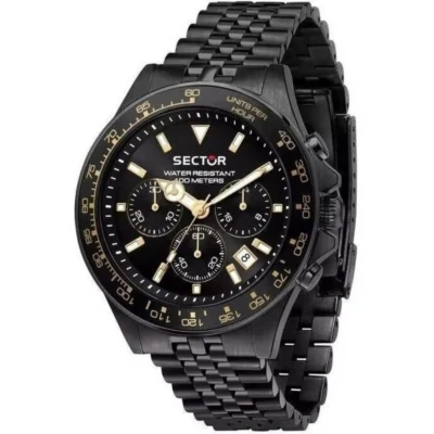 Sector No Limits Men's Chronograph 43mm Stainless Steel Watch (R3273661029)