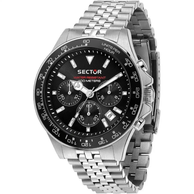 Sector No Limits Men's Chronograph 43mm Stainless Steel Watch (R3273661033) Sector No Limits Men's Chronograph 43mm Stainless Steel Watch (R3273661033)