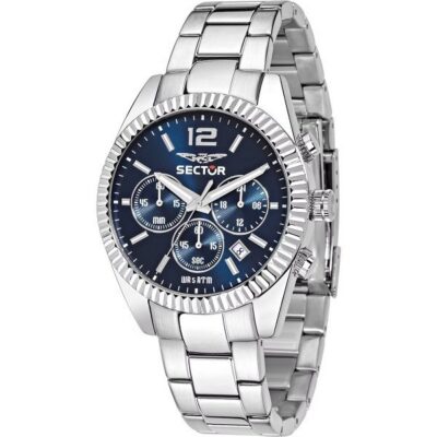 Sector No Limits Men's Chronograph 41mm Stainless Steel Watch (R3273676004)