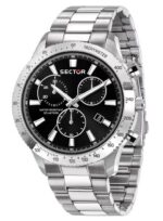 Sector Men's Chronograph 45mm Stainless Steel Watch (R3273778005)