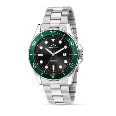 Chronostar Men's 43mm Stainless Steel Watch (R3753291009)
