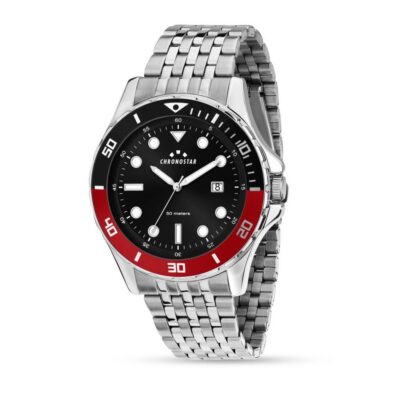 Chronostar Men's 43mm Stainless Steel Watch (R3753318001)