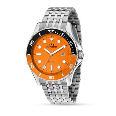 Chronostar Men's 43mm Stainless Steel Watch (R3753318005)