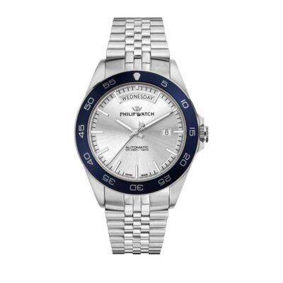 Philip Men's 42mm Silver Watch (R8223597113)