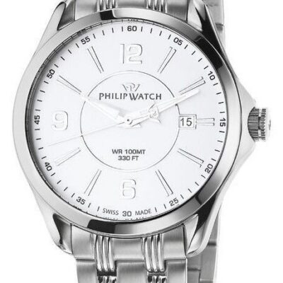 Philip Watch Men's 43mm Stainless Steel Watch (R8253165009)