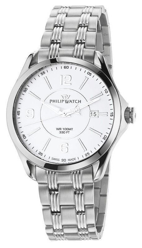 Philip Watch Men's 43mm Stainless Steel Watch (R8253165009) Philip Watch Men's 43mm Stainless Steel Watch (R8253165009)