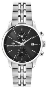 Philip Watch Unisex Chronograph 40mm Stainless Steel Watch (R8273650002)