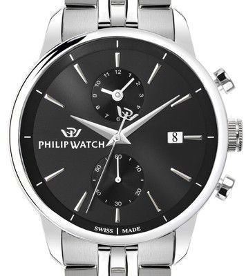 Philip Watch Unisex Chronograph 40mm Stainless Steel Watch (R8273650002)