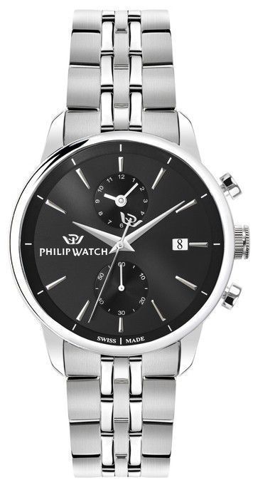 Philip Watch Unisex Chronograph 40mm Stainless Steel Watch (R8273650002) Philip Watch Unisex Chronograph 40mm Stainless Steel Watch (R8273650002)