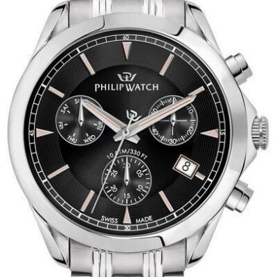 Philip Watch Men's Chronograph 41mm Stainless Steel Watch (R8273665004)