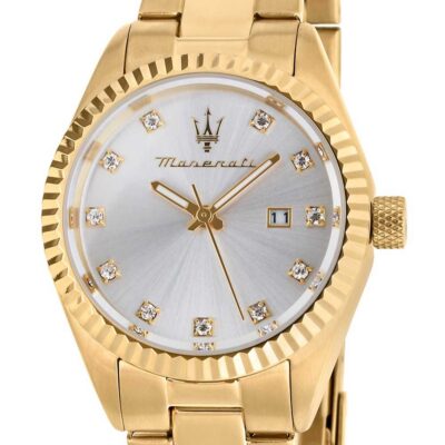 Maserati Women's 31mm Ss Pvd Gold Watch (R8853100506)
