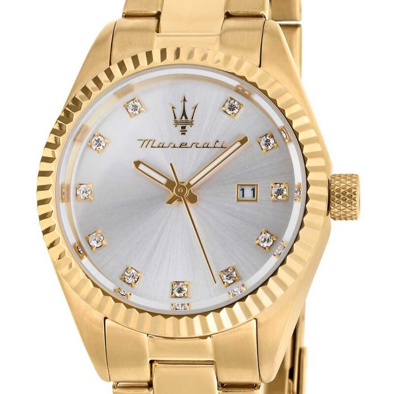 Maserati Women's 31mm Ss Pvd Gold Watch (R8853100506) Maserati Women's 31mm Ss Pvd Gold Watch (R8853100506)