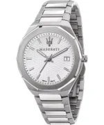 Maserati Men's 42mm Silver Watch (R8853142005)