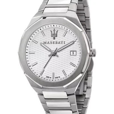 Maserati Men's 42mm Silver Watch (R8853142005)