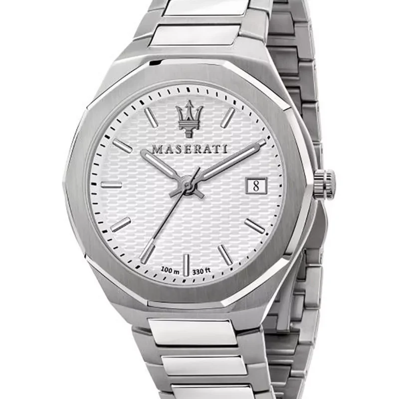 Maserati Men's 42mm Silver Watch (R8853142005) Maserati Men's 42mm Silver Watch (R8853142005)