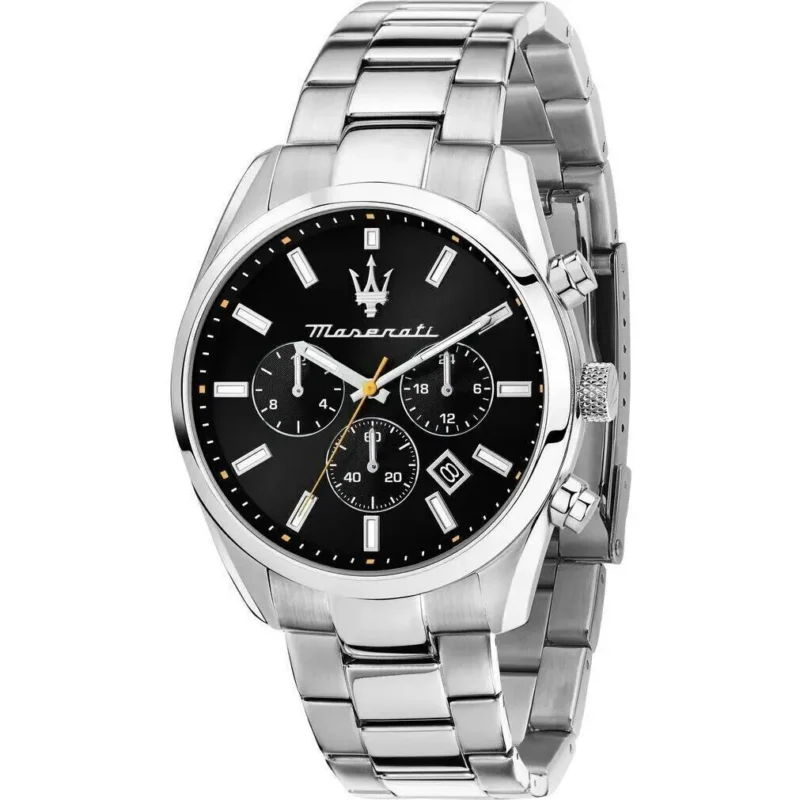 Maserati Men's Chronograph 43mm Stainless Steel Watch (R8853151010) Maserati Men's Chronograph 43mm Stainless Steel Watch (R8853151010)