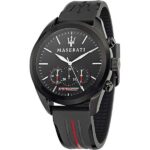 Maserati Men's Chronograph 45mm Black Watch (R8871612004)