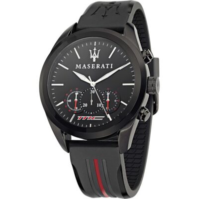 Maserati Men's Chronograph 45mm Black Watch (R8871612004)