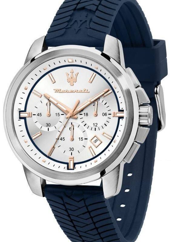 Maserati Men's Chronograph 44mm Stainless Steel Watch (R8871621013) Maserati Men's Chronograph 44mm Stainless Steel Watch (R8871621013)