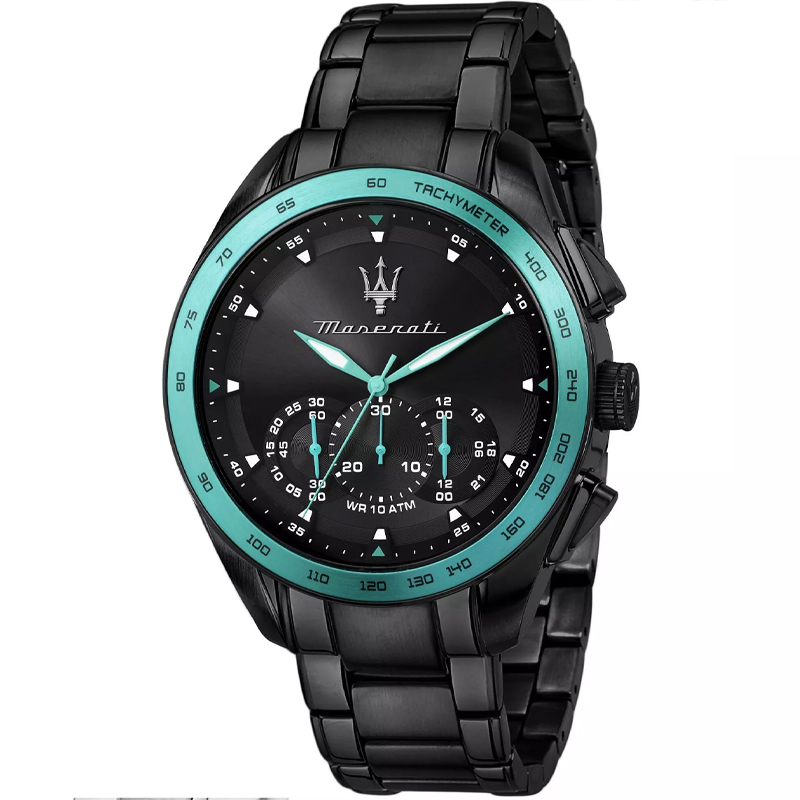 Maserati Men's Chronograph 45mm Black PVD Watch (R8873644002) Maserati Men's Chronograph 45mm Black PVD Watch (R8873644002)