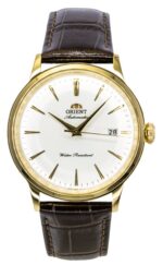 Orient Classic Bambino Leather Strap White Dial Automatic RA-AC0028S Men's Watch