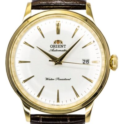 Orient Classic Bambino Leather Strap White Dial Automatic RA-AC0028S Men's Watch