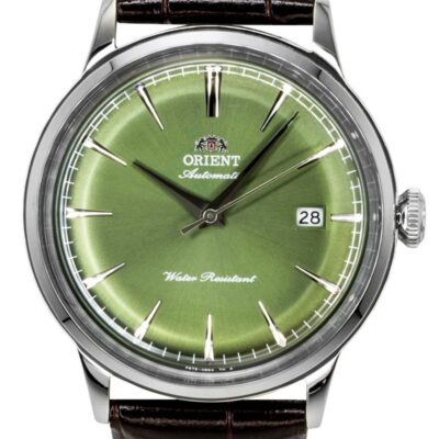 Orient Classic Bambino Leather Strap Green Dial Automatic RA-AC0029E Men's Watch