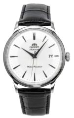 Orient Classic Bambino Leather Strap White Dial Automatic RA-AC0031S Men's Watch