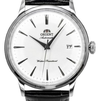 Orient Classic Bambino Leather Strap White Dial Automatic RA-AC0031S Men's Watch
