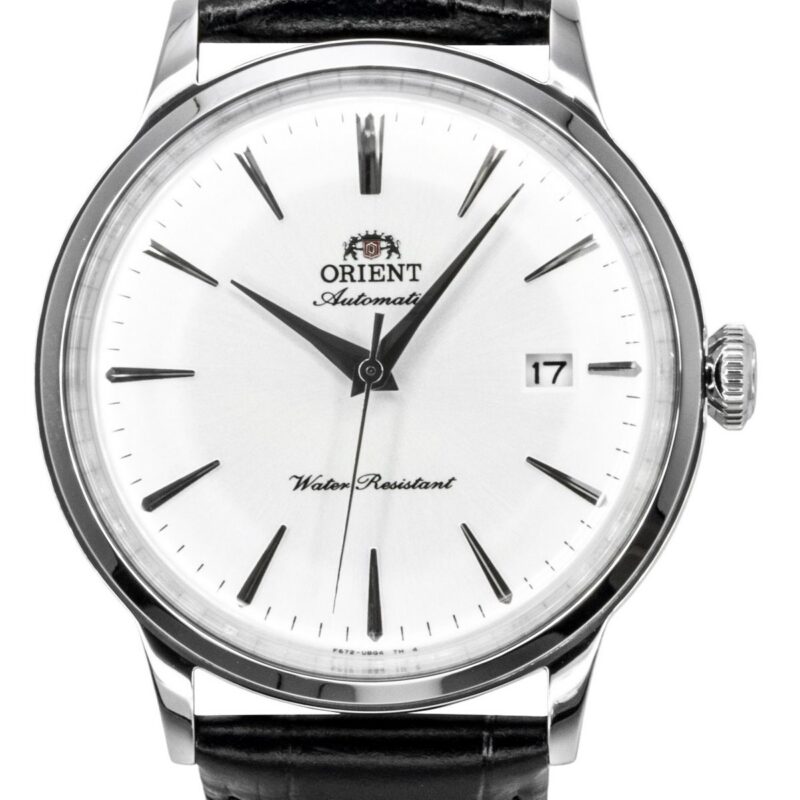 Orient Classic Bambino Leather Strap White Dial Automatic RA-AC0031S Men's Watch