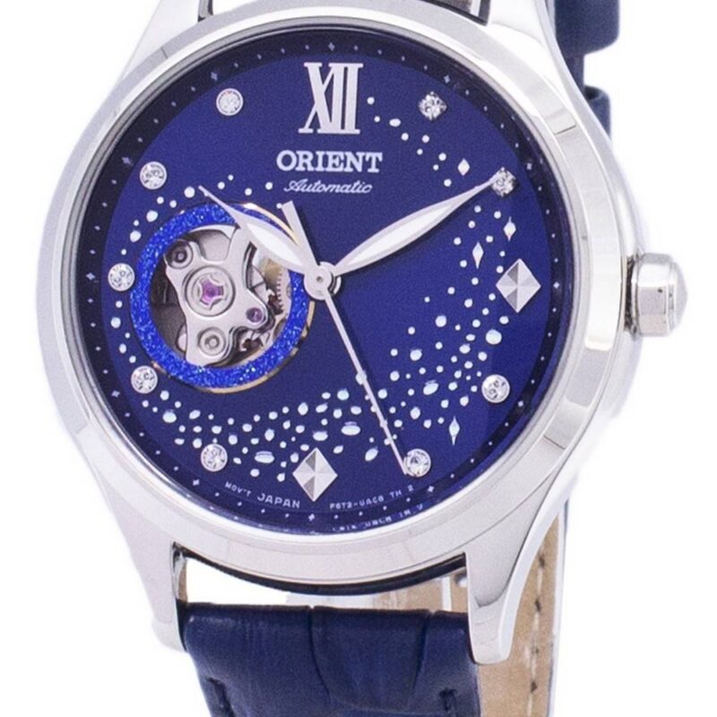 Orient Automatic RA-AG0018L10B RA-AG0018L30B Open Heart Diamond Accents Women's Watch Orient Automatic RA-AG0018L10B RA-AG0018L30B Open Heart Diamond Accents Women's Watch
