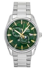 Orient Contemporary Stretto Sun And Moon Phase Green Dial Automatic RA-AK0314E Men's Watch